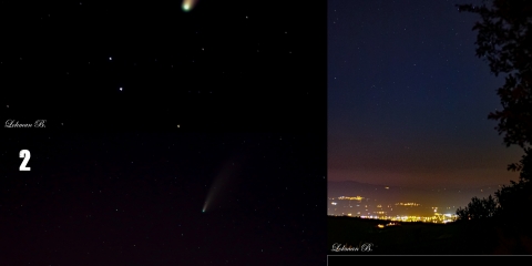 Neowise Kuyruklu Yıldızı - Farklı Lensler